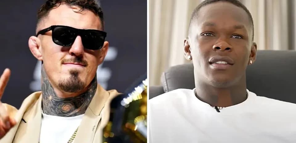 Deux combattants de MMA lors d'une interview