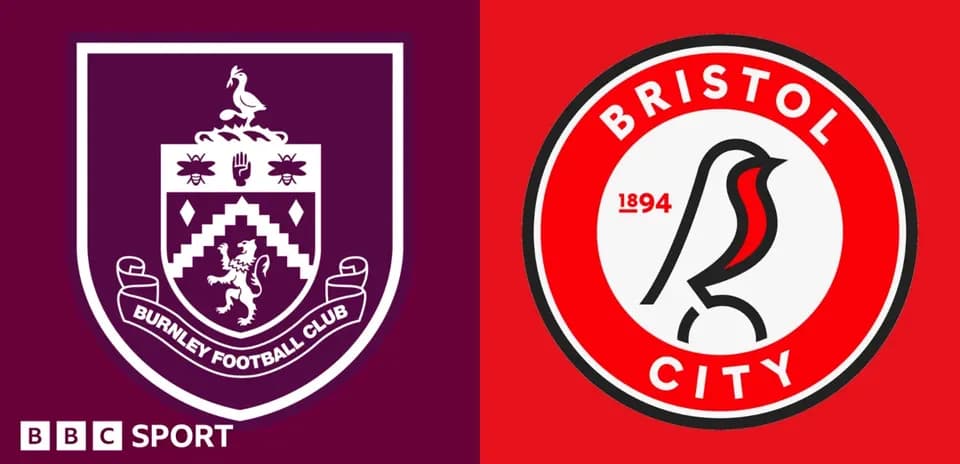 Logos de Burnley FC et Bristol City