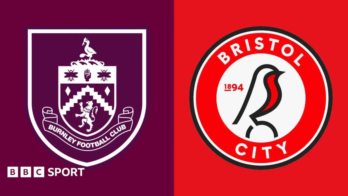 Logos de Burnley FC et Bristol City