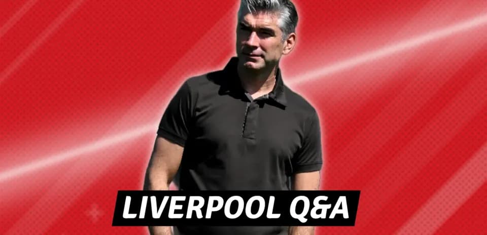 Person speaking during Liverpool Q&A session