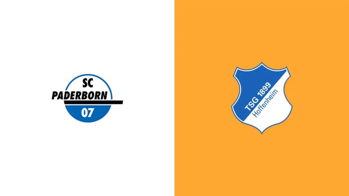 Logos de SC Paderborn 07 et TSG 1899 Hoffenheim