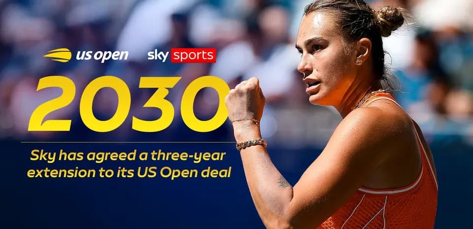 Joueuse de tennis célébrant un point au US Open