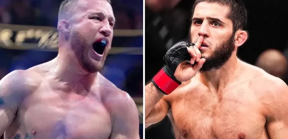 Deux combattants de MMA montrant des expressions intenses