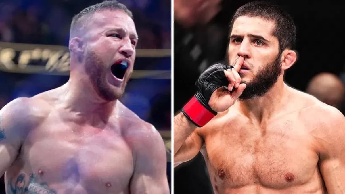 Deux combattants de MMA montrant des expressions intenses