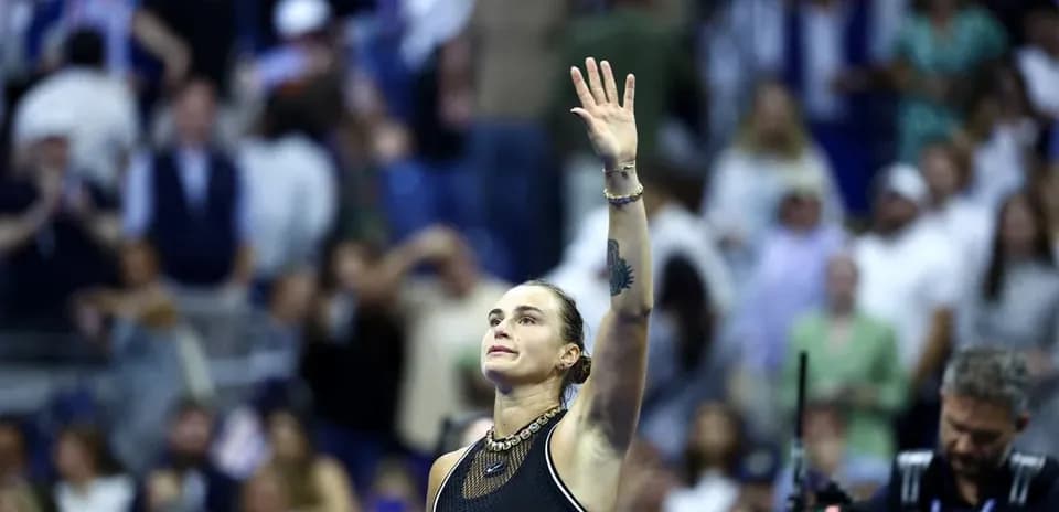 Joueuse saluant le public après un match
