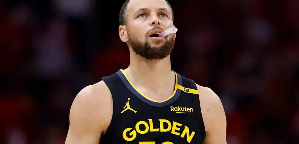 Joueur des Golden State Warriors sur le terrain