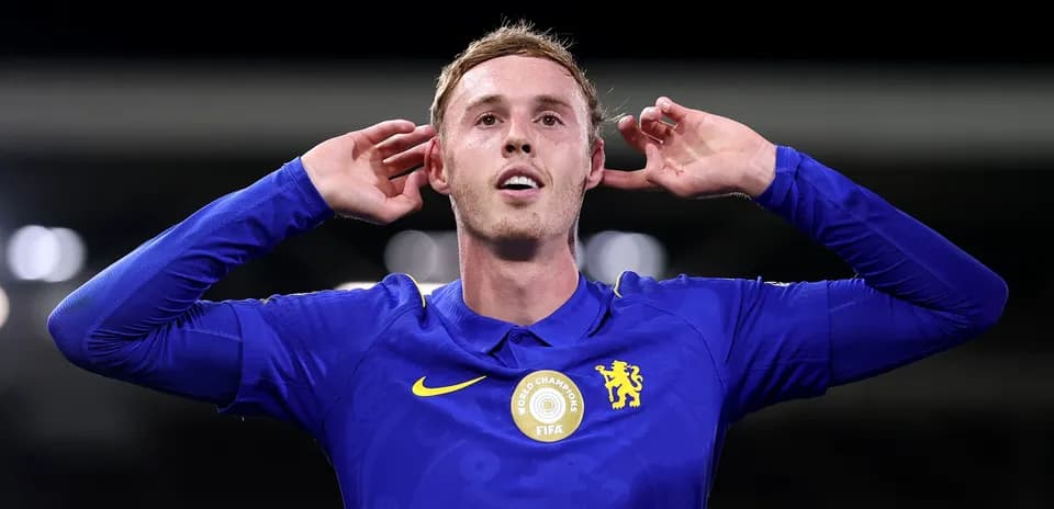 Joueur de Chelsea célébrant un but au stade