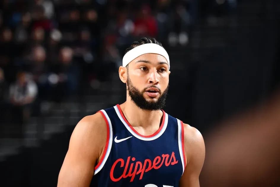 Joueur des Clippers en action sur le terrain