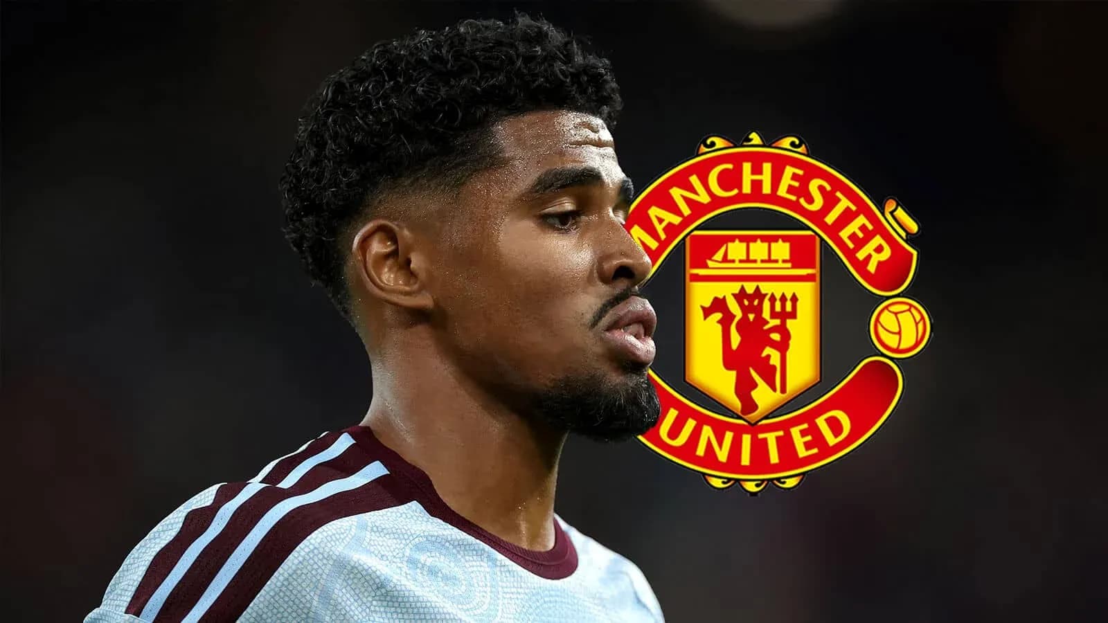 Joueur de Manchester United en action sur le terrain