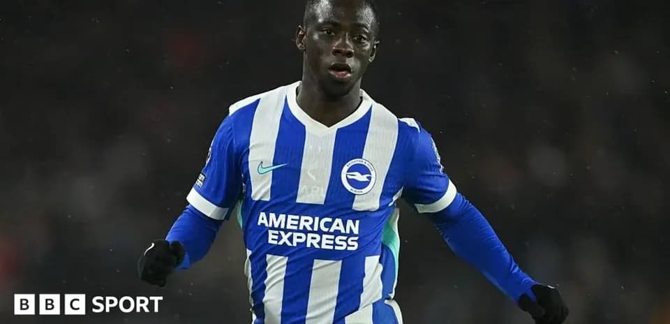 Joueur de Brighton célébrant un moment de jeu