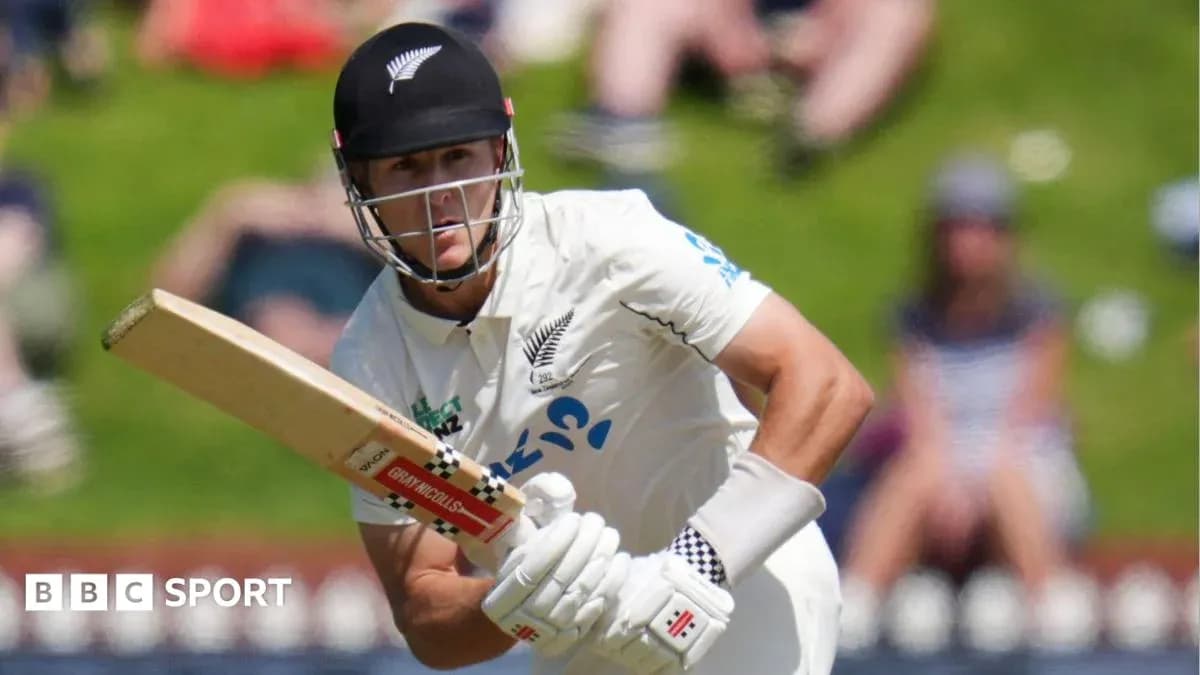 Joueur de cricket frappant la balle au stade