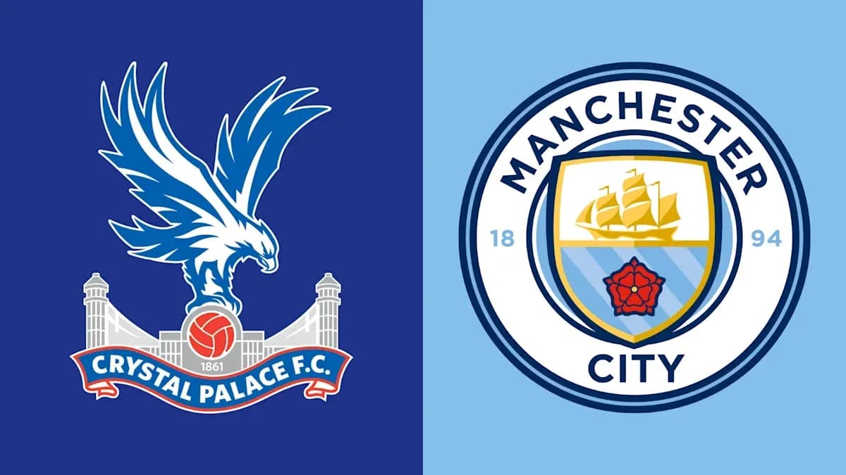 Logos de Crystal Palace et Manchester City