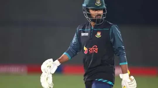 Joueur de cricket du Bangladesh en tenue d'entraînement