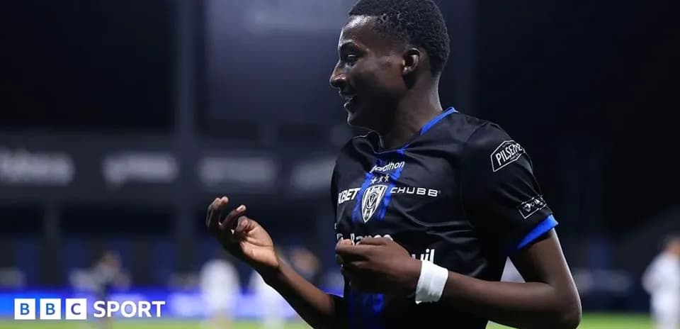 Joueur célébrant après un match de football