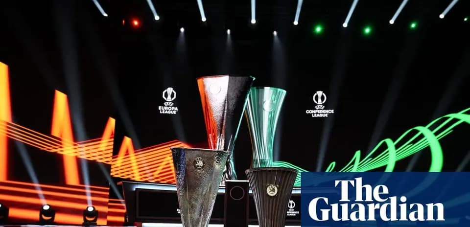 Trois trophées de la Ligue Europa et de la Ligue de Conférence
