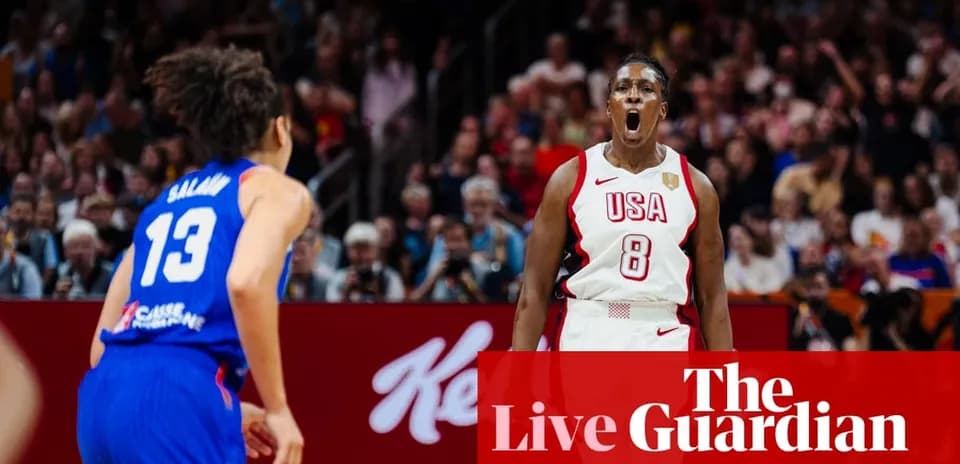 Joueuse USA célébrant un point pendant le match