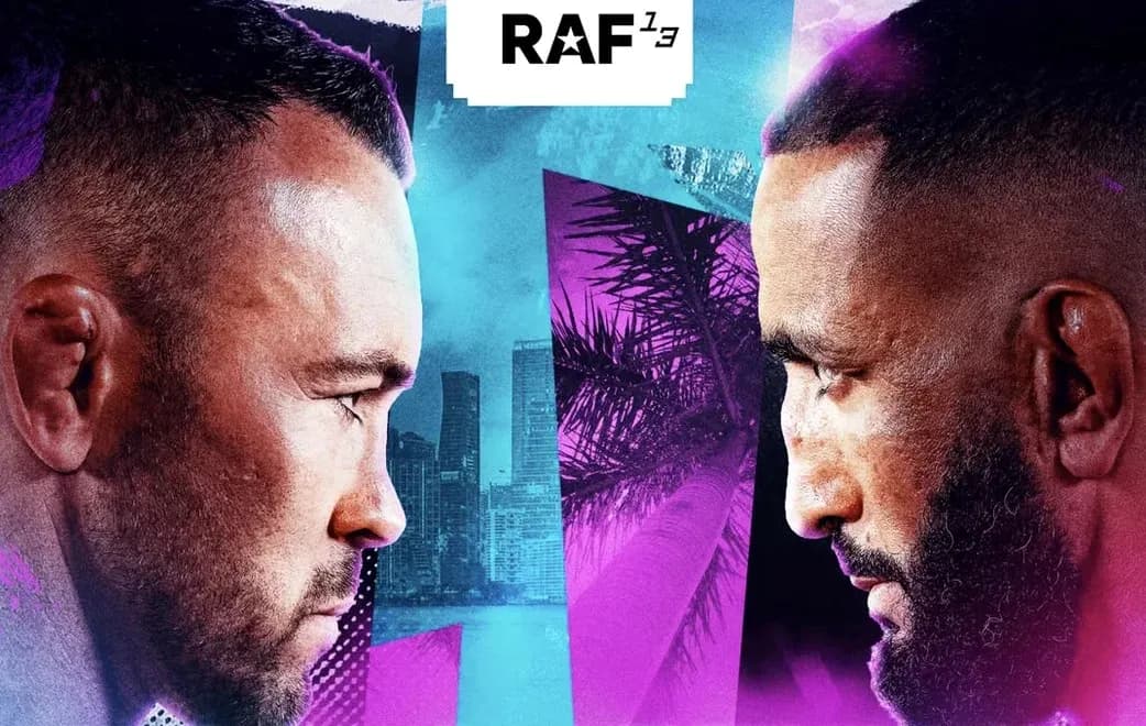 Deux combattants se faisant face dans l'affiche Deux combattants se faisant face dans l'affiche