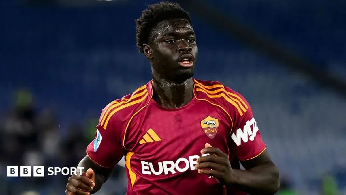 Joueur de l'AS Roma en action sur le terrain