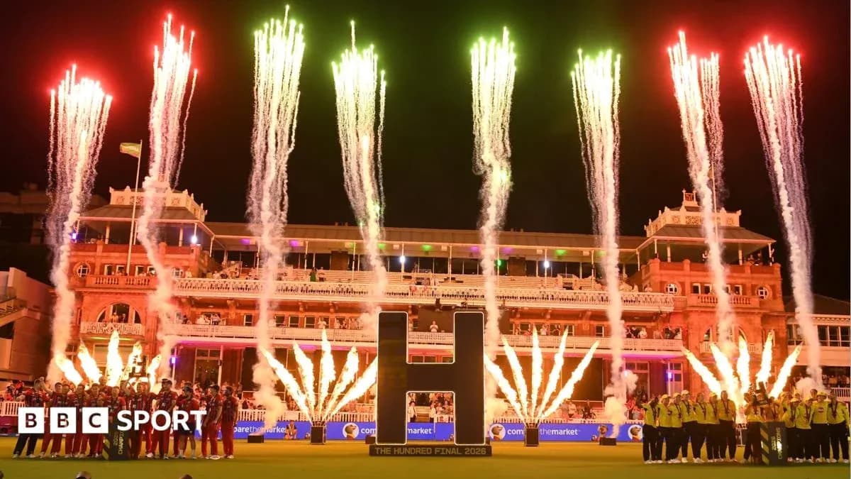 Célébration avec feux d'artifice au Lord's