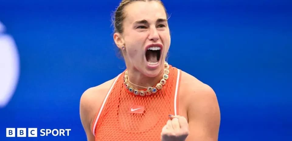 Joueuse célébrant après un point lors du match