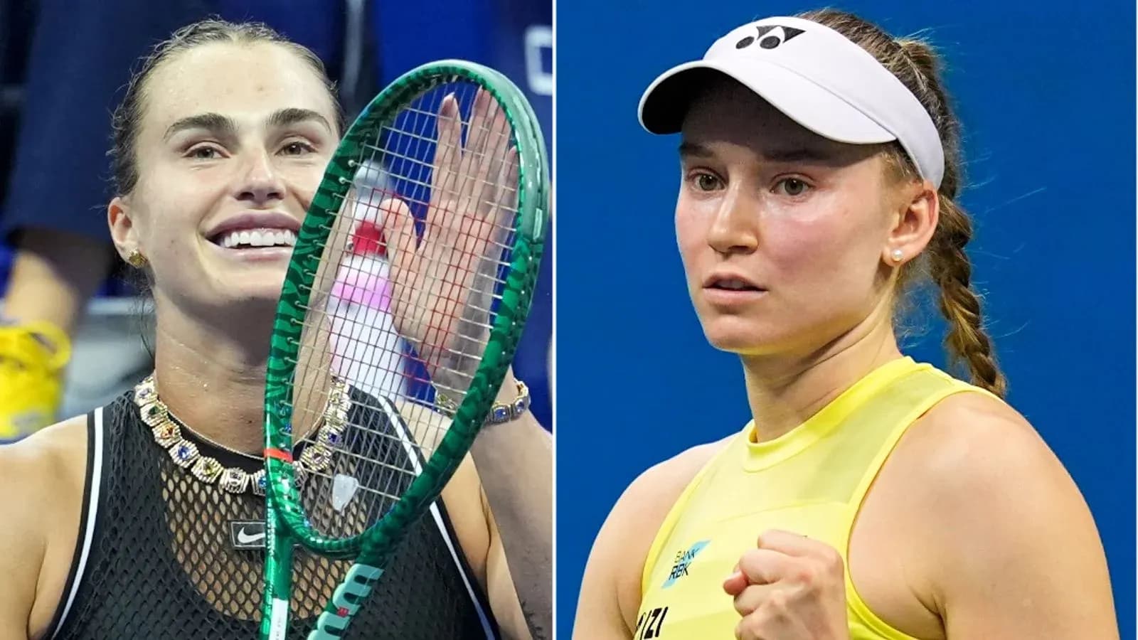 Deux joueuses de tennis en action sur le court
