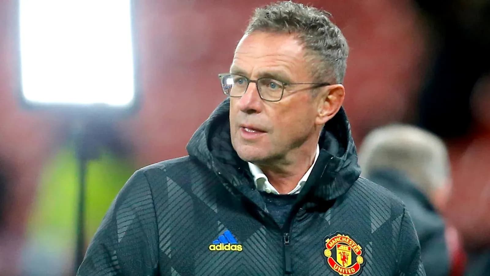 Entraîneur de Manchester United lors d'un match
