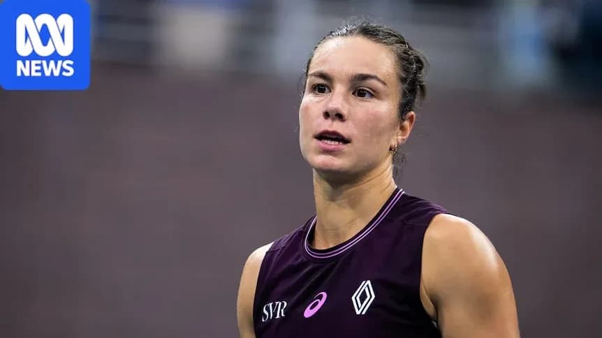 Athlete wearing sports attire during competition Athlete wearing sports attire during competition