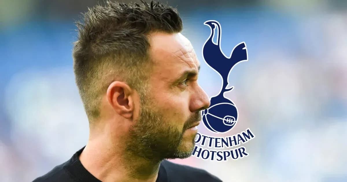 Homme regardant à côté du logo Tottenham Hotspur Homme regardant à côté du logo Tottenham Hotspur