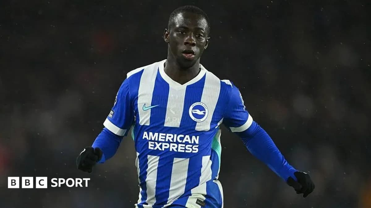 Joueur de Brighton célébrant un moment de jeu Joueur de Brighton célébrant un moment de jeu