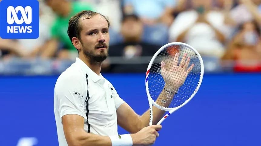 Joueur de tennis saluant le public sur le court Joueur de tennis saluant le public sur le court