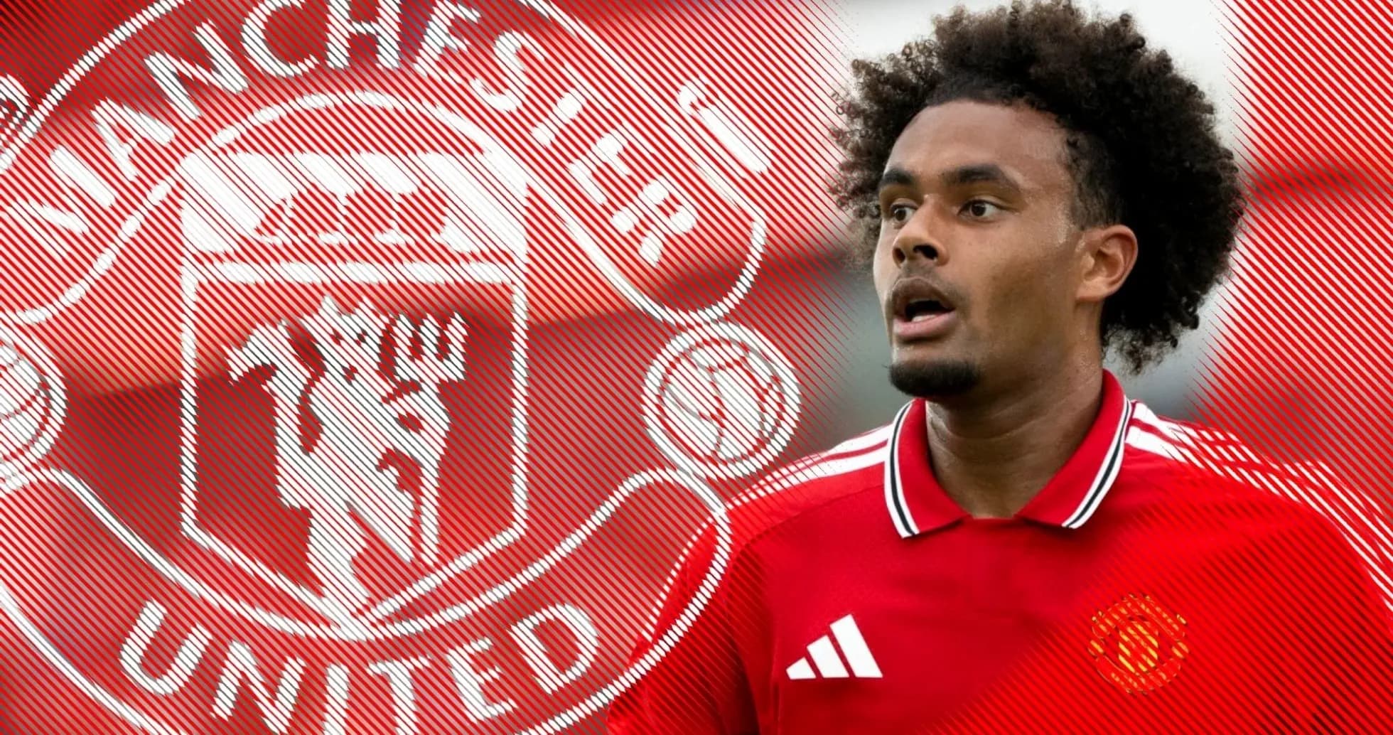 Joueur de Manchester United en maillot rouge Joueur de Manchester United en maillot rouge