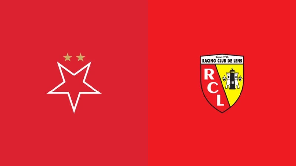 Logos de Crvena zvezda et Racing Club de Lens Logos de Crvena zvezda et Racing Club de Lens